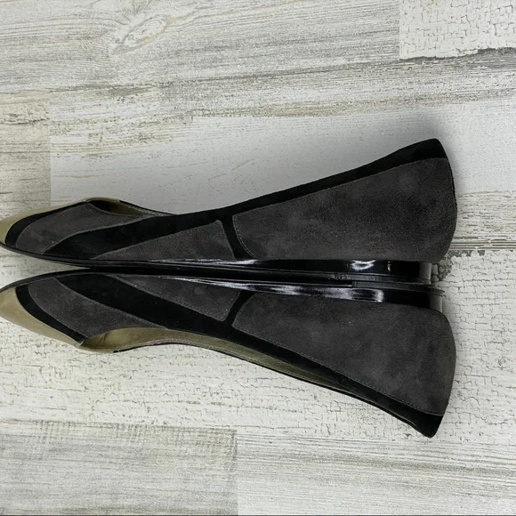 DVF leather and suede flat - 8M - Picture 3 of 7